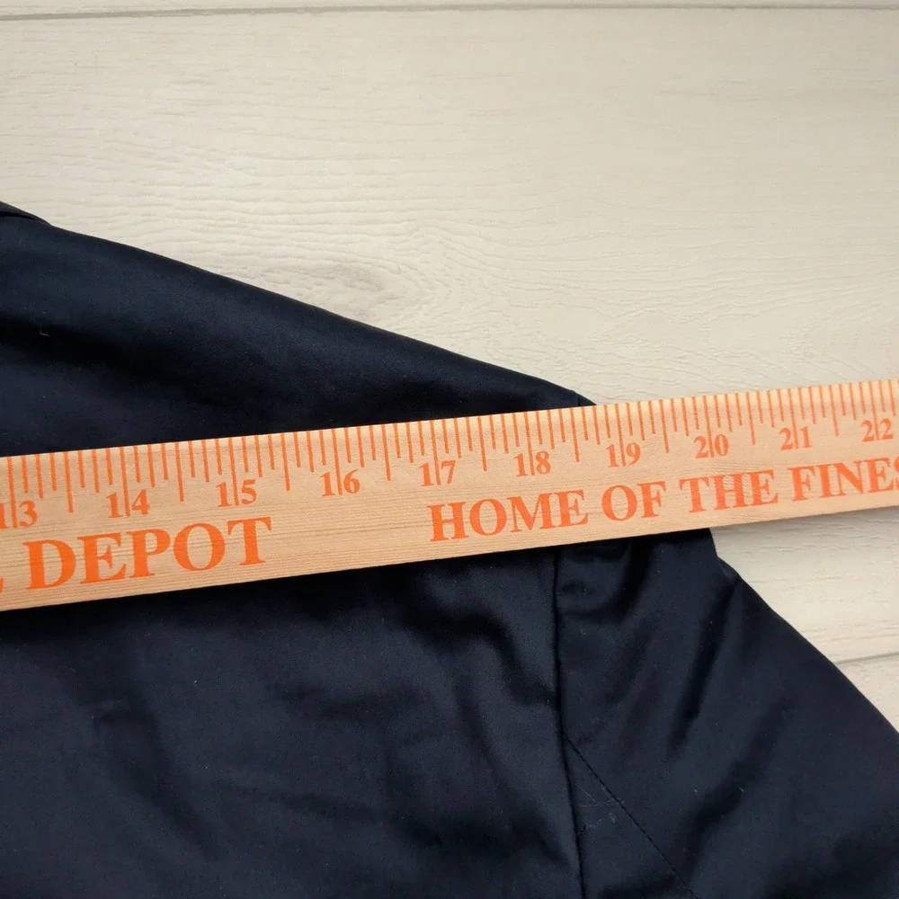 Vince Navy Blazer Jacket Mens 40R Navy Blue‎ Cotton Stretch Unlined Sport Coat